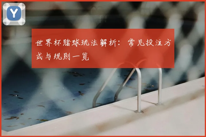 世界杯赌球玩法解析:常见投注方式与规则一览